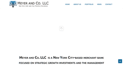 Desktop Screenshot of meyerandco.com