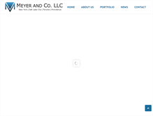 Tablet Screenshot of meyerandco.com